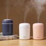 Portable Air Humidifier Mist Sprayer with Colorful Night Light – Bild 2