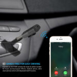 Car Bluetooth Transmitter AUX 3.5mm Jack Bluetooth Receiver – Bild 5