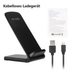 Wireless Phone Stand 10W Fast Charging Qi Wireless Charger – Bild 2