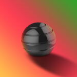 Novelty Decompression Gyroscope Desktop Toy 45mm
