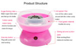 Electric DIY Sweet Cotton Candy Maker Mini Marshmallow Machine – Bild 6