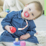 Food-grade Silicone Teething Beads Nipple Clip – Bild 3