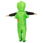 Inflatable Costume Green Alien Kids Party Dress – Bild 4