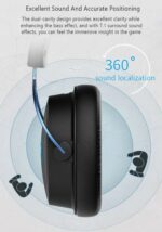 7.1 surround sound Gaming Headphone with Microphone – Bild 3