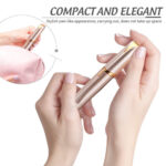 Rechargeable Painless Eye Brow Epilator Mini Electric Eyebrow Trimmer – Bild 4