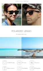 UV400 Men Women Fashion Polarized Sunglasses – Bild 3