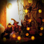 Pumpkin Face String Light Warm White for Halloween – Bild 5