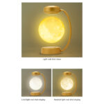 Portable Magnetic Levitation Moon Lamp LED Rotating Dangling Lamp – Bild 5