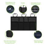 Foldable Car Back Seat Storage Bag Car Organizer – Bild 5
