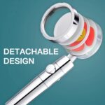 High Pressure Water Saving Spray Shower Head 360 Rotated Rainfall – Bild 3