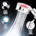 High Pressure Water Saving Spray Shower Head 360 Rotated Rainfall – Bild 5