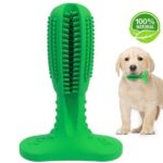 Natural Rubber Bite Resistant Dog Toothbrush Toy