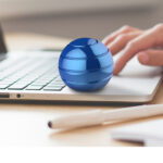 Decompression Gyroscope Desktop Toy 45mm Blue