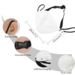 LED Dust Mask Rechargeable Luminous LED Mask – Bild 3
