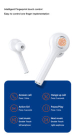Bluetooth 5.0 TWS Kabellose Earbuds – Touch Control & Hohe Klangqualität – Bild 3