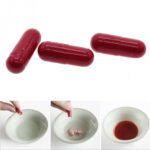 3Pcs Fake Blood Pill Vampire Halloween Prank – Bild 2