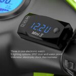 3-in-1 Voltmeter Clock Thermometer Display Car and Motorcycle – Bild 4