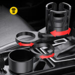 Multifunctional Adjustable Car Cup Holder Expander Adapter Base – Bild 5