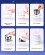Night Light Projecter with Bluetooth Music Player – Bild 5