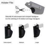 Concealed Carry Holsters Belt Metal Clip IWB OWB Holster Gun Bag – Bild 4