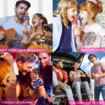 Karaoke Wireless Microphone Speaker Dance Light – Bild 6