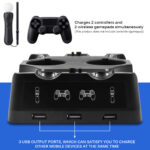 VR Controller Charger USB Four Slots Indicator – Bild 3