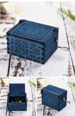 Harry Potter Music Box Kids Christmas Gift Wooden – Bild 3