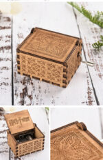 Harry Potter Music Box Kids Christmas Gift Wooden – Bild 5