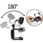 360 Degrees Car Phone Holder Car Rearview Mirror Mount Phone Holder – Bild 4