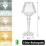 Romantic Diamond Crystal Lamp for Home Restaurant Bar – Bild 2