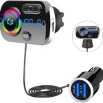FM Transmitter Bluetooth 5.0 Car Radio Car Charger