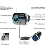 FM Transmitter Bluetooth 5.0 Car Radio Car Charger – Bild 6