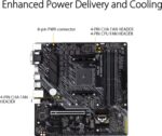 ASUS TUF Gaming A520M-Plus AMD A520 (Ryzen AM4) Micro ATX Motherboard – Bild 3