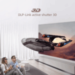 DLP-Link Active Shutter 3D Glass for DLP 3D Projector UFO U50 P12 R19 – Bild 4