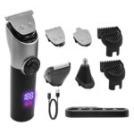 Men Hair Trimmer Electric Push Shear Adjustable Cordless Clippers