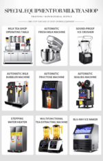LCD Display Steam Boiler Water Machine for Bubble Tea Shop – Bild 6