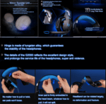 KOTION EACH G2000 Stereo Gaming Headset for PC Laptop PS4 Xbox – Bild 4