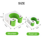 Portable Bicycle Wall Mount Hook Road Bike Parking Buckle – Bild 3