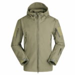 Waterproof Soft Shell Outdoors Military Tactical Jacket Winter Coat – Bild 3