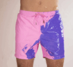 Summer Men Temperature Sensitive Color Changing  Beach Swim Pants – Bild 3