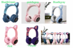 Foldable Super bass cat ear bluetooth wireless headphones – Bild 5