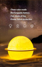 200Ml 3D Moon Lamp Air Purifier – Bild 2
