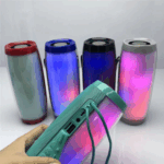Wireless Portable Bluetooth Stereo Speaker with LED Light – Bild 6