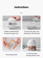 200Ml 3D Moon Lamp Air Purifier – Bild 5