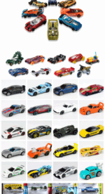 1:64 Mini-Rennwagen Hot Wheels Spielzeugautos für Kinder – Bild 3