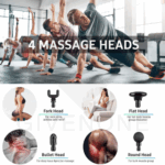 Mini Muscle Massage Gun Body Tissue Massager Fascia Gun – Bild 5