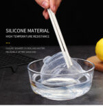 6 Pcs Food Silicone Cover Universal For Cookware – Bild 4
