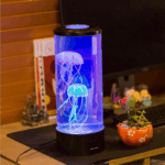 LED Tower Fantasy Jellyfish Lamp With Remote Control – Bild 2
