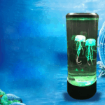 LED Tower Fantasy Jellyfish Lamp With Remote Control – Bild 3