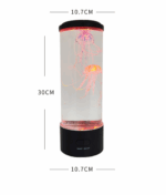 LED Tower Fantasy Jellyfish Lamp With Remote Control – Bild 6